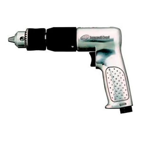 Ingersoll-Rand Ingersoll Rand Heavy Duty Reversible Pistol Grip Air Drill, 3/8" Chuck, 2000 RPM 7802RAKC